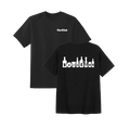 DartClub Assorted Drinks Tee in black - front view