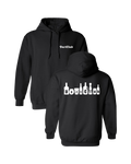DartClub Assorted Drinks Hoodie in black - front view