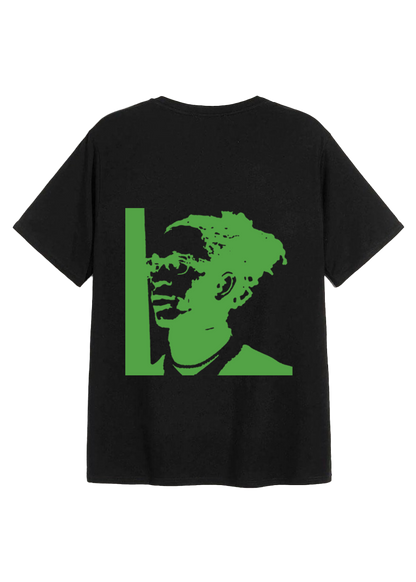 DartClub Young Thug Tee green on black back